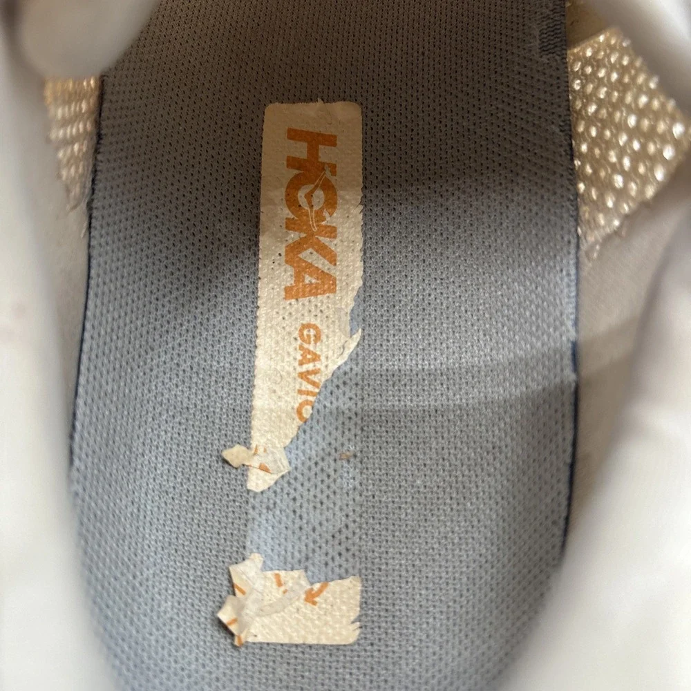 Hoka‎ Gaviota 5 Sneakers Women's Size 7.5 B 1134235 VLG Beige Running Shoes